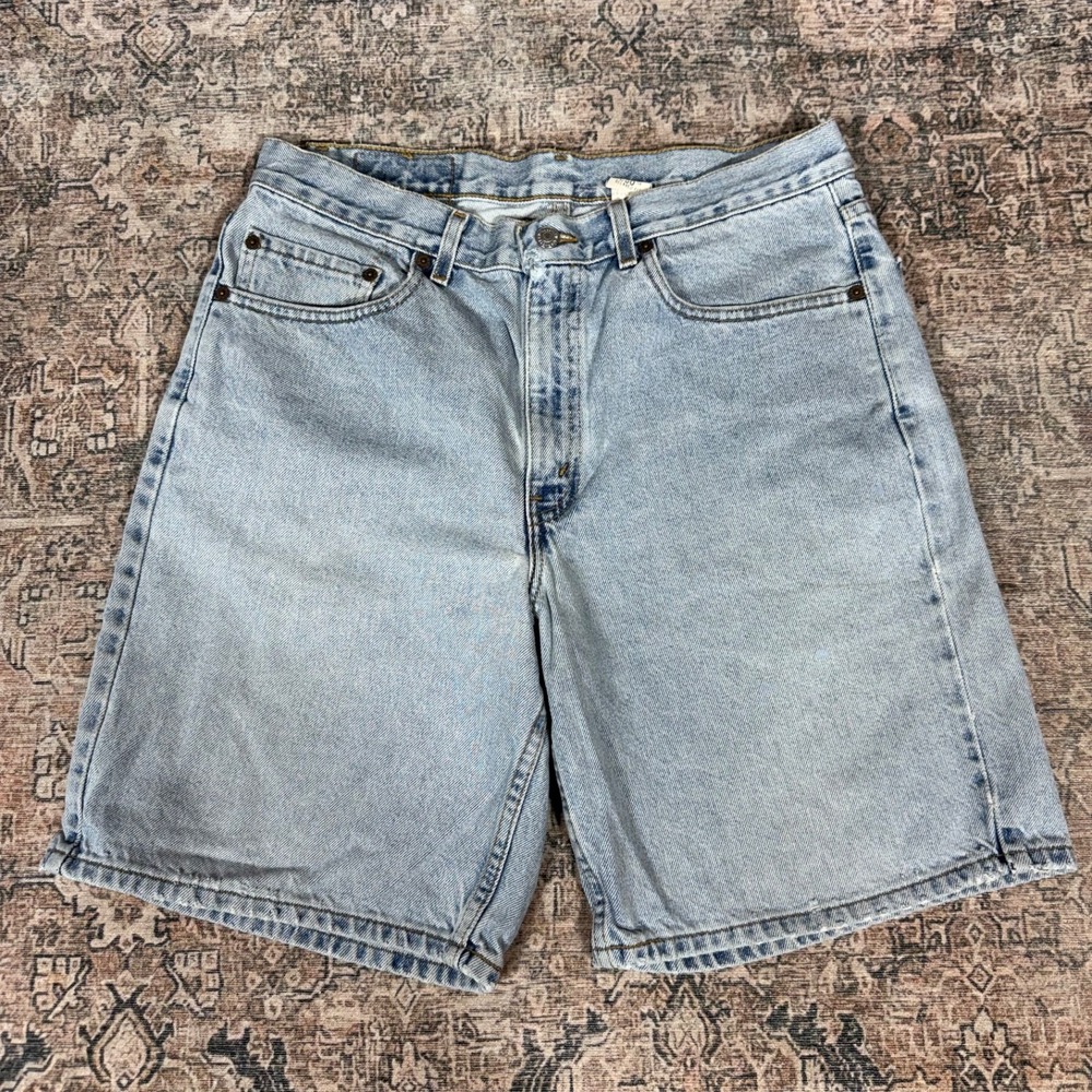 Vintage 90s Levis 550 Baggy Jorts Size 34 Made In Mexico - Picture 2 of 9